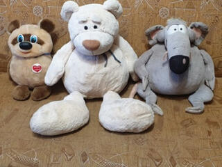 Мягкие игрушки.