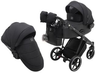 Коляска 2 в 1 Adamex Porto Lux Black