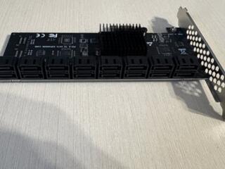 Продам новый sata экстендер на 16-портов