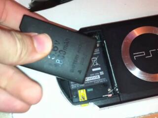 PSP батарея