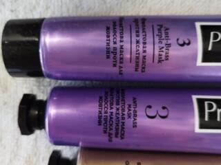 Маска для волос от желтизны. Цена за 3 тюбика.