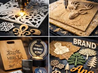 Лазерная резка| Гравировка| Фрезеровка CNC – Быстро и Точно