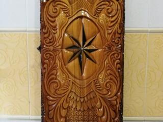 Нарды большие черешневые элитные Роза Ветров эксклюзив!