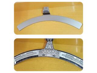 Продаю новую универсальную подставку под телевизор, цвет серебряный