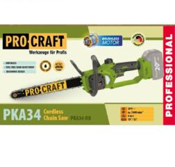 Пила Аккум. PROCRAFT PKA 34 с АКБ+З/У. БЕСПЛАТНАЯ ДОСТАВКА 