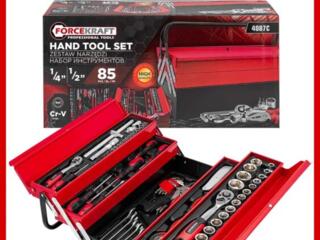 Набор инструментов 85 предметов в металлическом чемодане