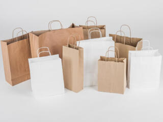 Pungă de hârtie. Бумажные пакеты.
