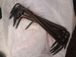 Скобы кованые