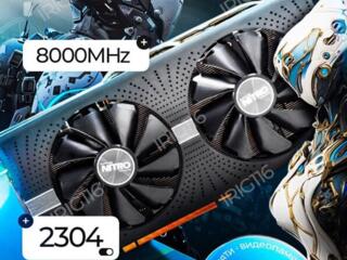 Легендарная Sapphire RX 580 NITRO+ 8GB GDDR5 - РАССРОЧКА и ГАРАНТИЯ!