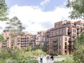 Квартира с террасой и вид на море.