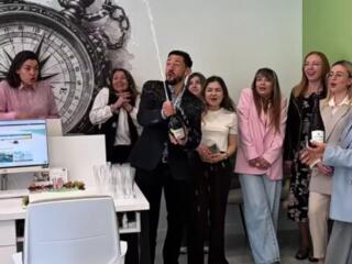 Художественная роспись стен роботом-принтером