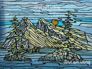 Делаю витражи (стекло)