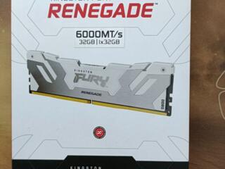 Kingston FURY Renegade DDR5 32 GB, 6000 MHz-новая