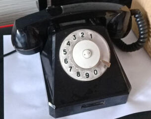 Советский дисковый телефон