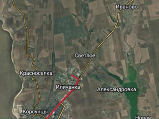 Предлагается к продаже участок в Александровке 427 соток,  фасадный, .