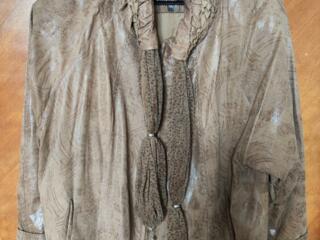 Натуральный пуховик, кожаная куртка