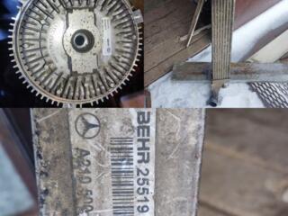 Продам интеркулер и вискомуфту ом606