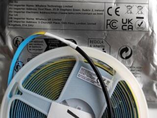 Светодиодная LED (COB) лента, яркая и новая 12 вольт