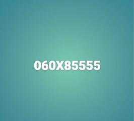 Vind numar orange 060x85555