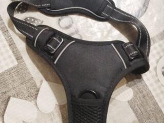 Продам новую шлейку для собак, размер L, со светоотражающим эффектом.