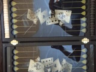 Нарды ручной работы из дуба