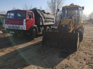 Аренда КамАЗ +Экскаватора JCB 3 cx