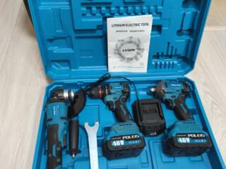 Набор электроинструмента 3в одном.