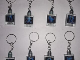 Брелки знаки зодиака, 10 рублей штука.