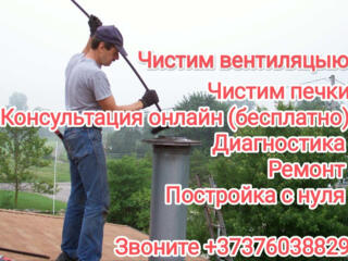 Чистка печки/твердотопливного котла