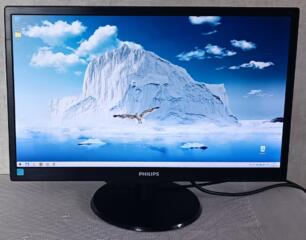 22" Philips 223V5LSB, 1920x1080. VGA, LED.
