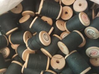 Черные нитки №10 (советские) – супер прочные! 10 руб