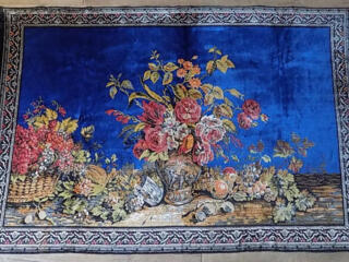 Велюровый ковер Букет роз ГДР