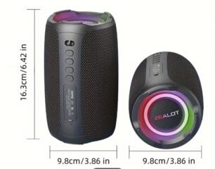 Новая! Bluetooth колонка Zealot S61