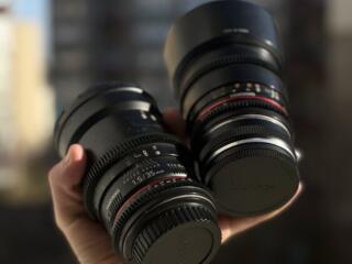 Объективы Samyang 85мм и 35мм на 1.5 светосилы