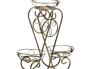 КУПЛЮ КОВАНУЮ стойку для цветов под бронзу хорошего качества