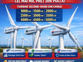 Vânzare turbine eoliene din Asia Cel mai mic preț din piață