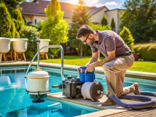 Установка и ремонт оборудования для бассейнов