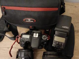 Продам ф-ат "Canon"70D пробег 12к. " Canon"- 600D пробег 40к комплект.