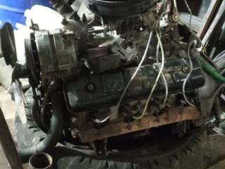 Двигатель, коробка Газ-53