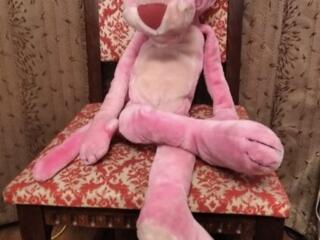 Розовая пантера-обнимашка 84 см - 650 л., музыкальный мишка - 300 л.,