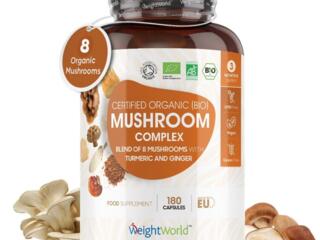 Complex din 8 Ciuperci Medicinale Комплекс из 8 лекарственных грибов