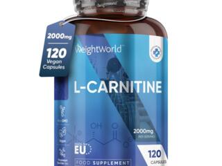 L-Carnitine 2000 mg 120 capsule L-карнитин 2000 мг, 120 капсул