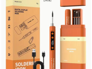 Аккумуляторный паяльник / паяльник с регулировкой температуры.