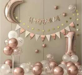 Фотозона для дня рождения девочки 1 год (б/у)