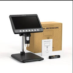 Цифровой микроскоп с экраном 4.3" с увеличением в 1000 раз