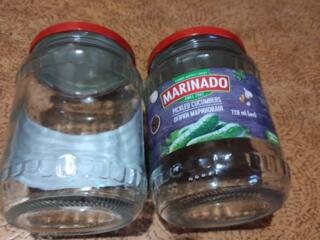 Стеклянные банки с завинчивающейся крышкой