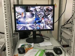 Установка видеонаблюдения