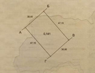 Участок в с. Дачное под строительство жилого дома