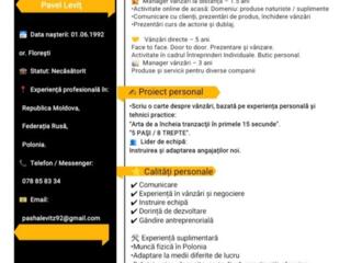 Manager vânzări Remote