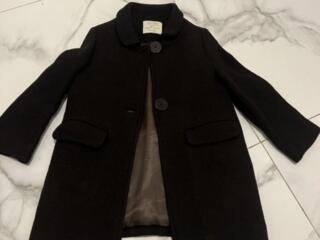 Zara пальто шерсть
